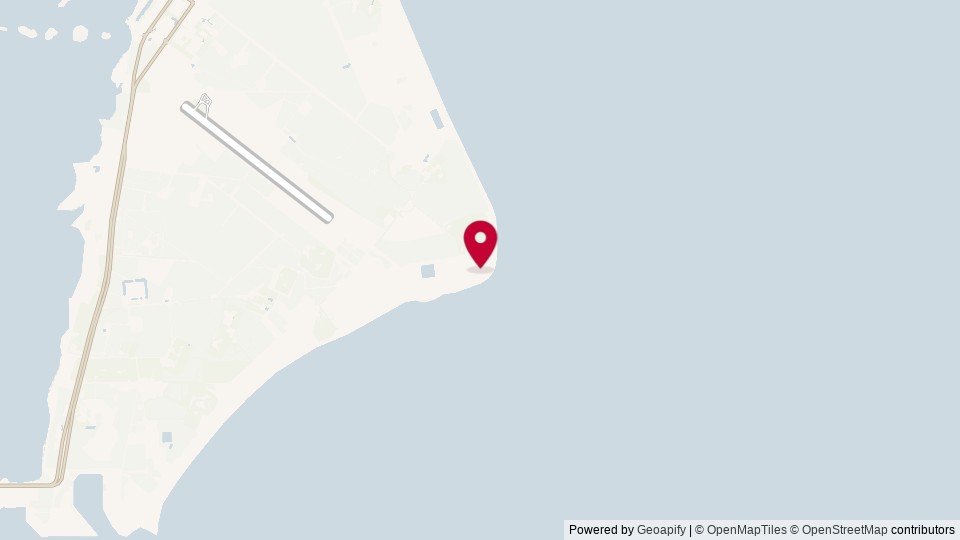 Map of Cape Canaveral, Brevard County, FL, United States of America