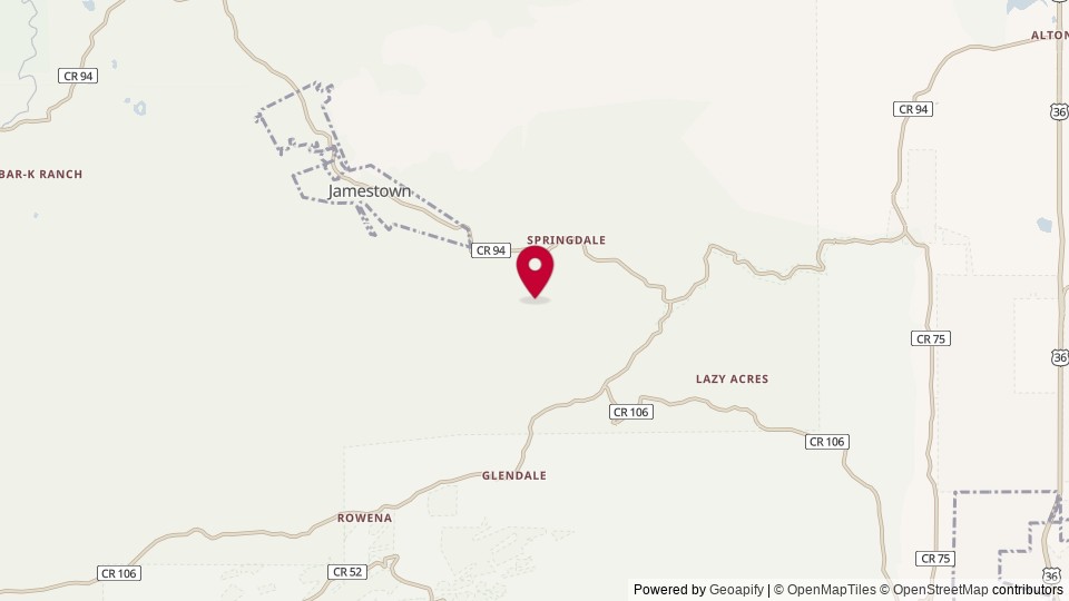 Map of Boulder County, Boulder, CO, United States of America