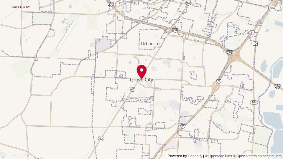 Map of Grove City, OH, United States of America